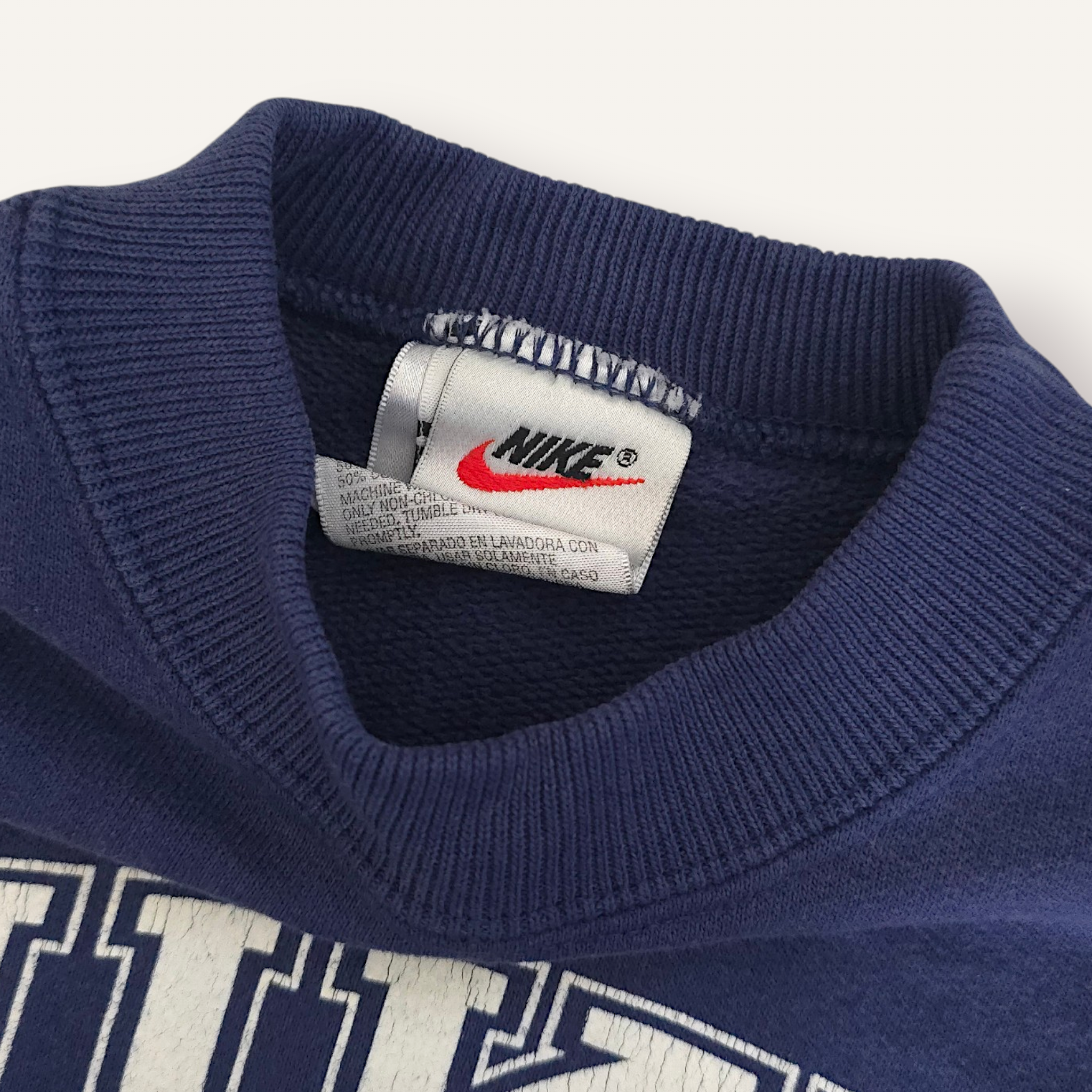 90s Nike Navy Crewneck (2-4)