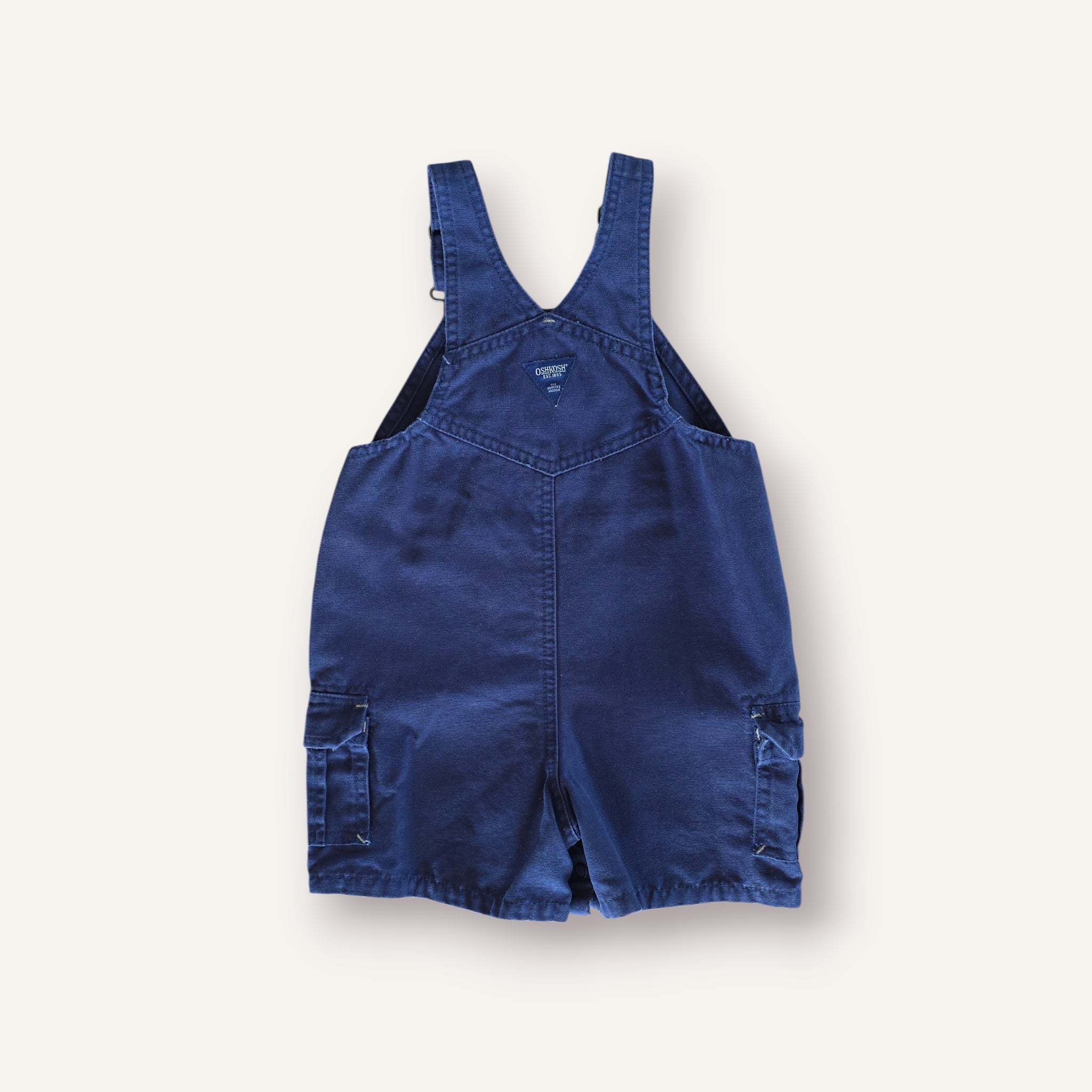 Oshkosh Navy Shortalls (18/24M)