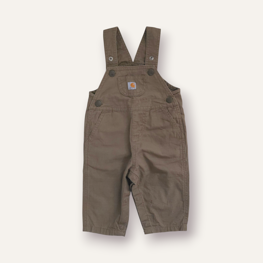 Earthy Brown Carhartt Overalls (6M)