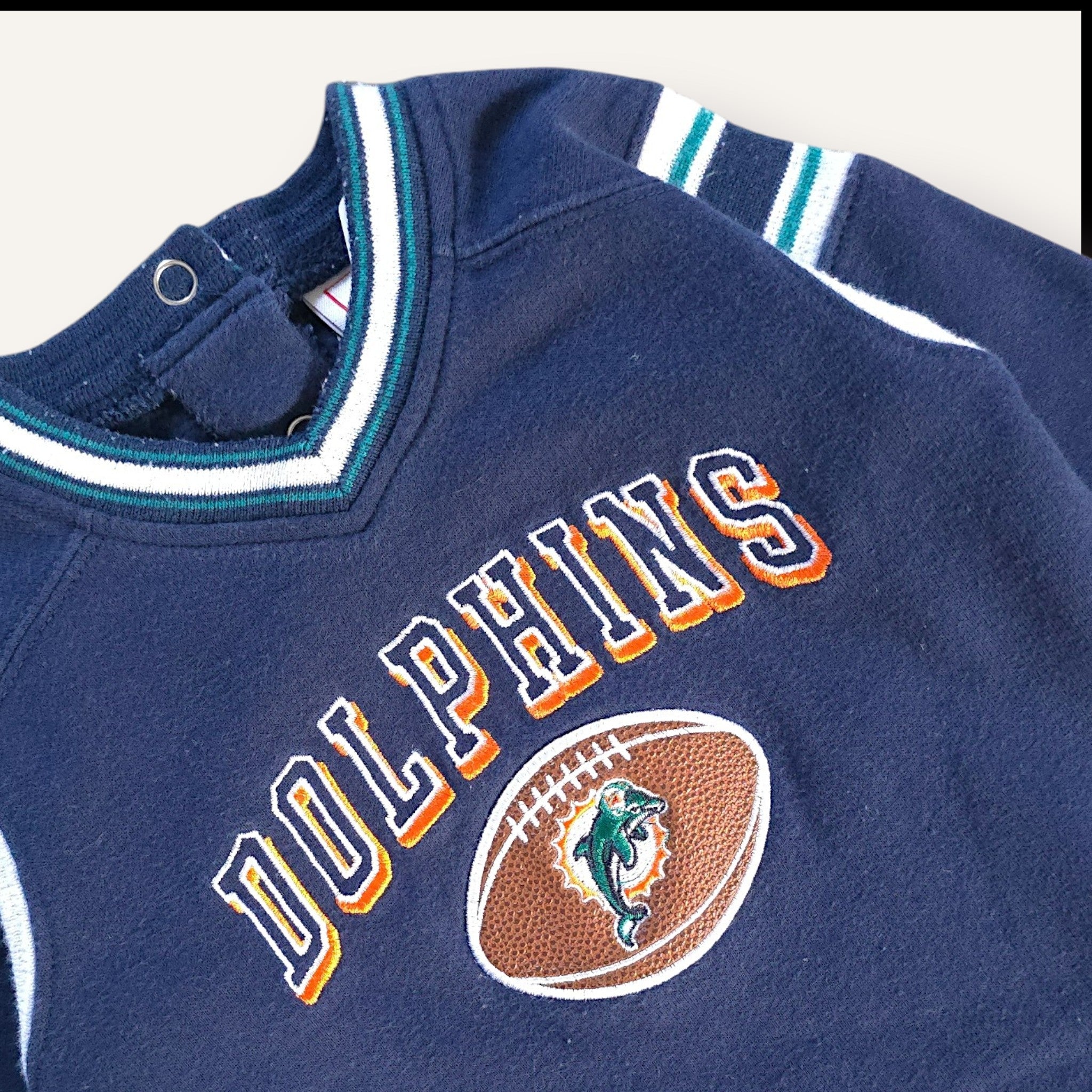 NFL Miami Dolphins Romper (6/12M)