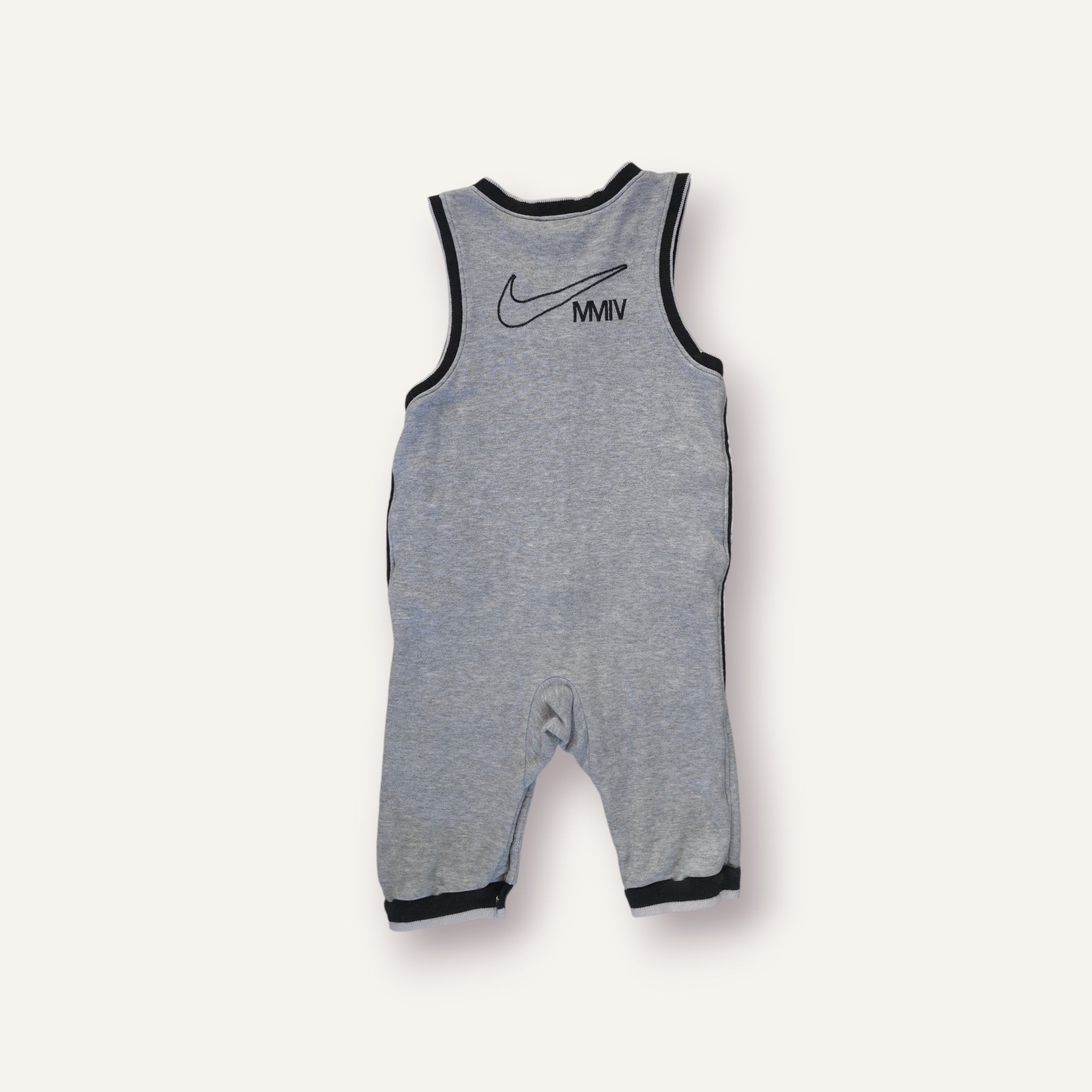 2004 Grey and Black Nike Romper (2T)