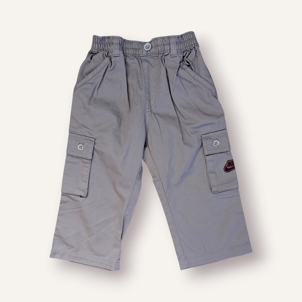 Y2K Nike Grey Cargo Pants (2T)