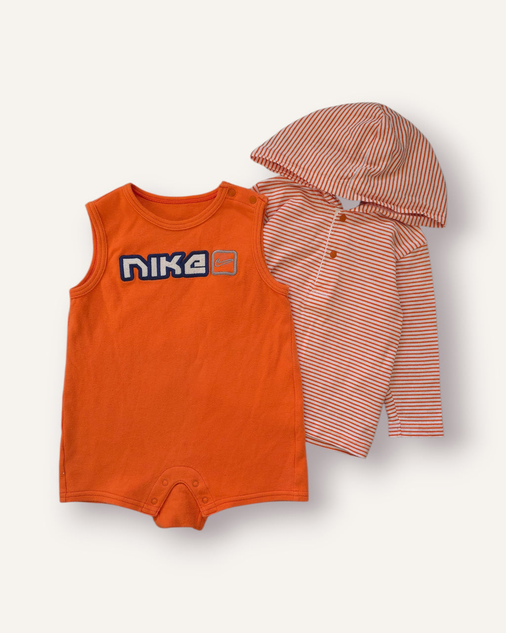 Y2K Orange Nike 2-Piece Set (1-2T)