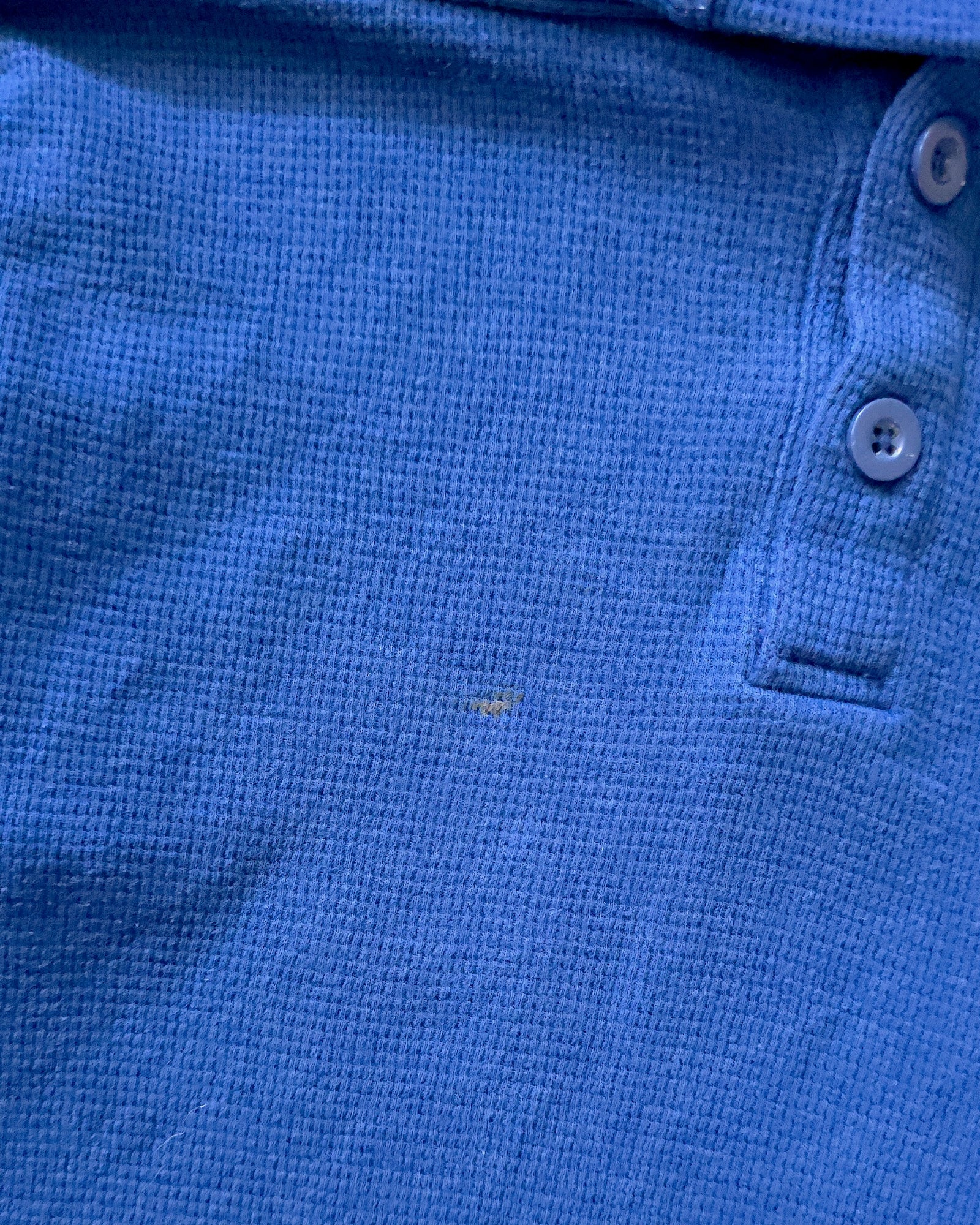 Carhartt Navy Y2K Style Waffle Hoodie (5)