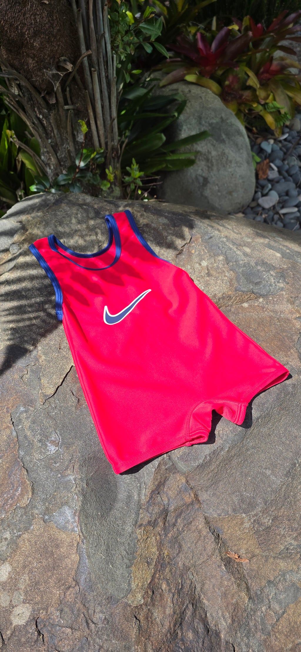 Vintage Nike Red 1-Piece Swimwear (1-2T)
