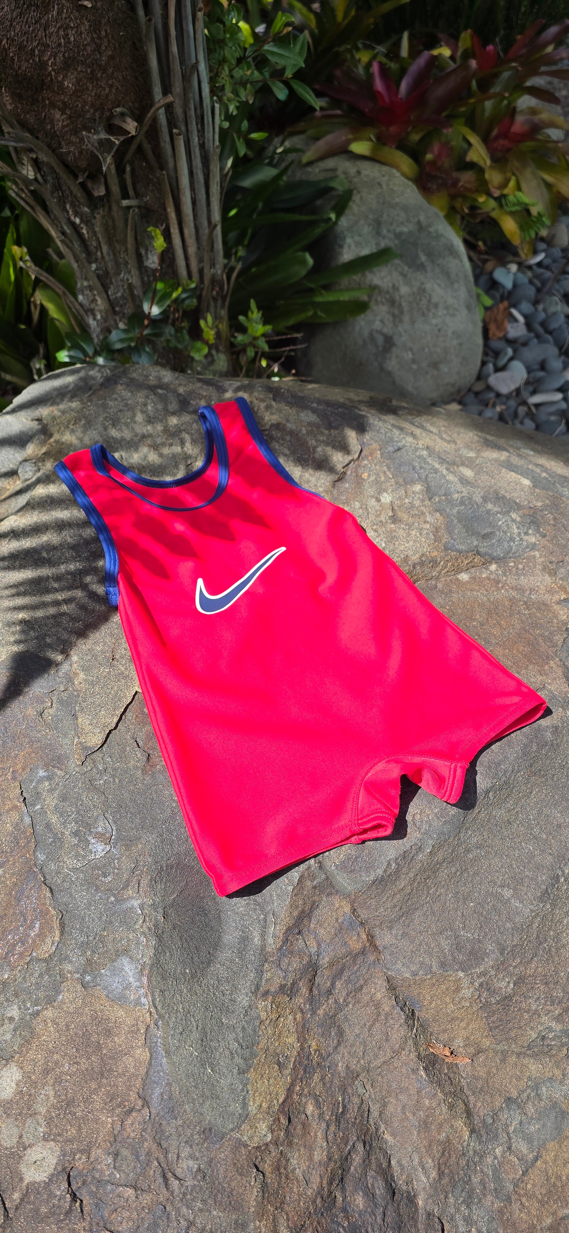 Vintage Nike Red 1-Piece Swimwear (1-2T)