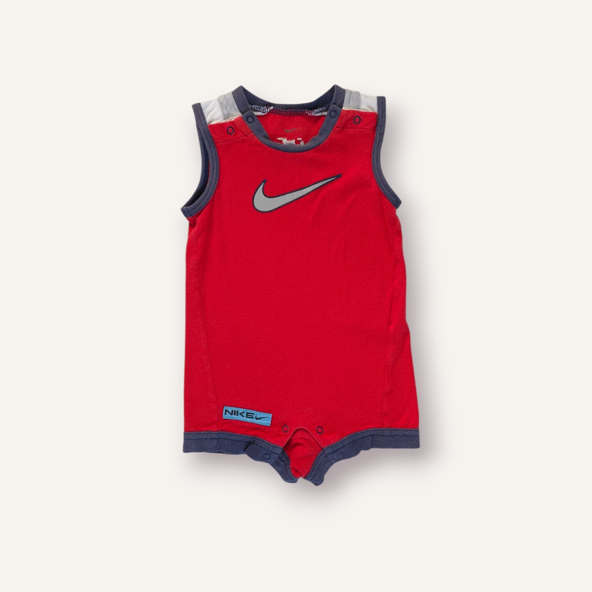 Vintage Red Nike Romper (6/12M)