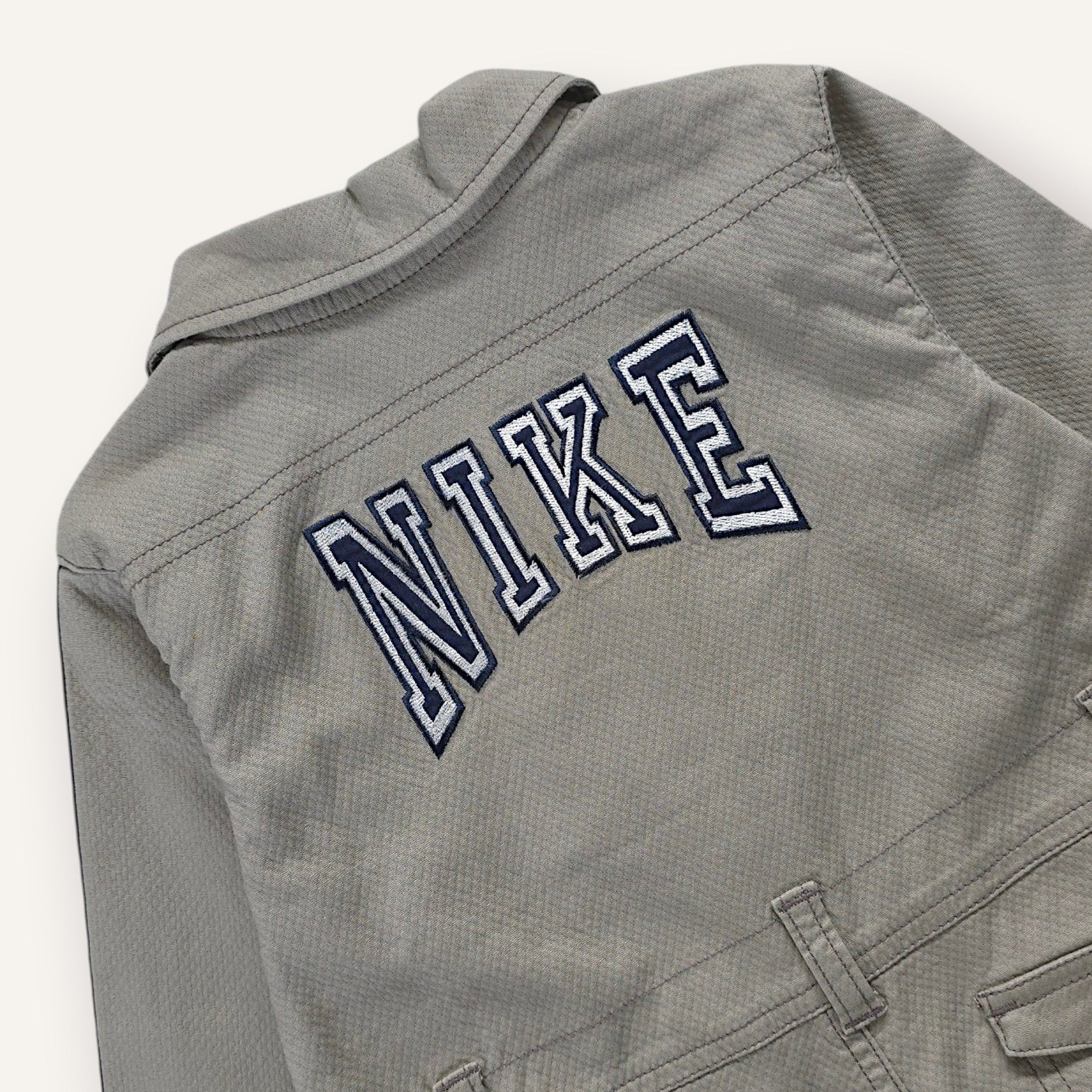 Y2K Nike Grey w Navy Detailing Boilersuit (BNWT) (2T)
